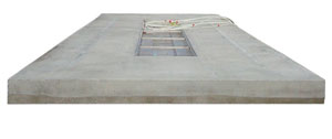 beton fertigteil waschplatte